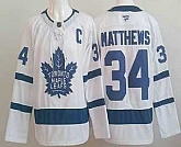 Men's Toronto Maple Leafs #34 Auston Matthews White Authentitc Jersey,baseball caps,new era cap wholesale,wholesale hats