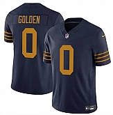 Men's Green Bay Packers #0 Matthew Golden Navy The 1923 Classic Vapor F.U.S.E. Limited Stitched Jersey Dzhi,baseball caps,new era cap wholesale,wholesale hats
