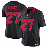 Men's Houston Texans #27 Woody Marks Navy 2nd Alternate 2025 F.U.S.E. Vapor Limited Stitched Jersey Dzhi,baseball caps,new era cap wholesale,wholesale hats