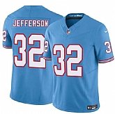Men's Tennessee Titans #32 Jermar Jefferson Blue 2025 F.U.S.E. Throwback Vapor Limited Stitched Jersey Dzhi,baseball caps,new era cap wholesale,wholesale hats