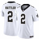 Men & Women & Youth New Orleans Saints #2 Spencer Rattler White 2025 F.U.S.E Vapor Limited Stitched Jersey,baseball caps,new era cap wholesale,wholesale hats