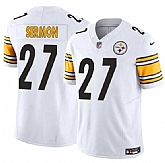 Men & Women & Youth Pittsburgh Steelers #27 Trey Sermon White 2025 F.U.S.E. Vapor Limited Stitched Jersey,baseball caps,new era cap wholesale,wholesale hats