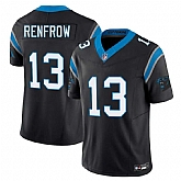 Men & Women & Youth Carolina Panthers #13 Hunter Renfrow Black Limited Stitched Jersey,baseball caps,new era cap wholesale,wholesale hats