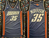 Men's Charlotte Hornets #35 Adam Morrison Navy Stitched Jersey,baseball caps,new era cap wholesale,wholesale hats