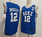 Men's Duke Blue Devils #12 Cameron Boozer Blue Stitched Jersey,baseball caps,new era cap wholesale,wholesale hats