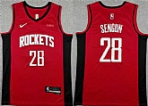 Men's Houston Rockets #28 Alperen Sengun Red Icon Edition Stitched Jersey,baseball caps,new era cap wholesale,wholesale hats