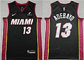 Men's Miami Heat #13 Bam Adebayo Black Icon Edition Stitched Jersey,baseball caps,new era cap wholesale,wholesale hats