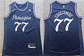Men's Philadelphia 76ers #77 V. J. Edgecombe Navy 2025-26 City Edition Stitched Jersey,baseball caps,new era cap wholesale,wholesale hats