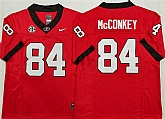 Men's Georgia Bulldogs #84 Ladd McConkey Red 2025 F.U.S.E. Stitched Jersey,baseball caps,new era cap wholesale,wholesale hats
