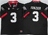 Men's Georgia Bulldogs #3 Nate Frazier Black 2025 F.U.S.E. Stitched Jersey,baseball caps,new era cap wholesale,wholesale hats