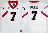 Men's Georgia Bulldogs #7 Lawson Luckie White 2025 F.U.S.E. Stitched Jersey,baseball caps,new era cap wholesale,wholesale hats