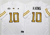 Men's Georgia Tech Yellow Jackets #10 Haynes King White F.U.S.E. Limited Stitched Jersey,baseball caps,new era cap wholesale,wholesale hats