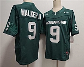 Men's Michigan State Spartans Green #9 WALKER III Green F.U.S.E. Stitched Jersey,baseball caps,new era cap wholesale,wholesale hats