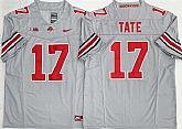 Men's Ohio State Buckeyes #17 Carnell Tate Gray 2025 F.U.S.E. Limited Stitched Jersey,baseball caps,new era cap wholesale,wholesale hats
