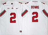 Men's Ohio State Buckeyes #2 Caleb Downs White 2025 F.U.S.E. Limited Stitched Jersey,baseball caps,new era cap wholesale,wholesale hats