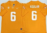 Men's Tennessee Volunteers #6 Joey Aguilar Orange 2025 F.U.S.E. Stitched Jersey,baseball caps,new era cap wholesale,wholesale hats