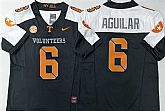 Men's Tennessee Volunteers #6 Joey Aguilar White Black 2025 F.U.S.E. Stitched Jersey,baseball caps,new era cap wholesale,wholesale hats