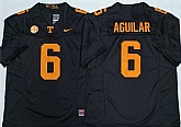 Men's Tennessee Volunteers #6 Joey Aguilar Black 2025 F.U.S.E. Stitched Jersey,baseball caps,new era cap wholesale,wholesale hats