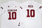 Men's Texas A&M Aggies Lions #10 Marcel Reed White 2025 F.U.S.E. Stitched Jersey,baseball caps,new era cap wholesale,wholesale hats