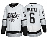 Men's Los Angeles Kings #6 Olli Maatta White Throwback Stitched Jersey Dzhi,baseball caps,new era cap wholesale,wholesale hats