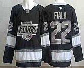 Men's Los Angeles Kings #22 Kevin Fiala Black Alternate Authentic Jersey,baseball caps,new era cap wholesale,wholesale hats