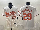 Men's Baltimore Orioles #29 Samuel Basallo White 2025 Limited Stitched Jersey,baseball caps,new era cap wholesale,wholesale hats