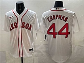 Men's Boston Red Sox #44 Aroldis Chapman White Cool Base Stitched Jersey,baseball caps,new era cap wholesale,wholesale hats