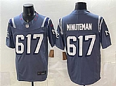 Men's New England Patriots #617 Minuteman 2025 F.U.S.E. 'Rivalries' Vapor Limited Stitched Jersey,baseball caps,new era cap wholesale,wholesale hats