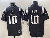 Men's New England Patriots #10 Drake Maye Black F.U.S.E. Gothic Revolution Edition Stitched Jersey,baseball caps,new era cap wholesale,wholesale hats