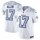 Youth Buffalo Bills #17 Josh Allen White 2025 F.U.S.E. 'Rivalries' Vapor Untouchable Stitched Jersey Dzhi,baseball caps,new era cap wholesale,wholesale hats