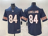 Men's Chicago Bears #84 Colston Loveland Navy Vapor Untouchable Stitched Jersey,baseball caps,new era cap wholesale,wholesale hats