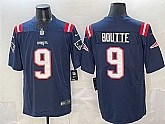 Men's New England Patriots #9 Kayshon Boutte Navy Vapor Limited Stitched Jersey,baseball caps,new era cap wholesale,wholesale hats