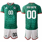 Men's Mexico Custom Green 2025-26 Home Soccer Jersey Suit,baseball caps,new era cap wholesale,wholesale hats