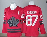 Men's Canada Hockey #87 Sidney Crosby With C Patch Red 2026 Olympics Stitched Jersey,baseball caps,new era cap wholesale,wholesale hats