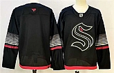 Men's Seattle Kraken Blank Black Alternate Stitched Hockey Jersey,baseball caps,new era cap wholesale,wholesale hats
