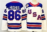 Men's USA #86 Jack Hughes White 2025-2026 Stitched Jersey,baseball caps,new era cap wholesale,wholesale hats