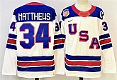 Men's USA #34 Auston Matthews White 2025-2026 With C Patch Stitched Jersey,baseball caps,new era cap wholesale,wholesale hats