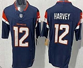 Men's Denver Broncos #12 Rj Harvey Limited Navy FUSE Vapor Stitched Jersey,baseball caps,new era cap wholesale,wholesale hats