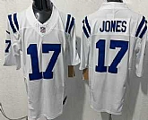 Men's Indianapolis Colts #17 Daniel Jones Limited White FUSE Vapor Stitched Jersey,baseball caps,new era cap wholesale,wholesale hats