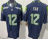 Men's Seattle Seahawks #12 Fan Limited Navy FUSE Vapor Stitched Jersey,baseball caps,new era cap wholesale,wholesale hats