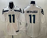 Men's Seattle Seahawks #11 Jaxon Smith Njigba Limited White Vapor Stitched Jersey,baseball caps,new era cap wholesale,wholesale hats