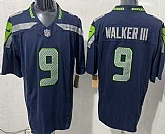 Men's Seattle Seahawks #9 Kenneth Walker III Limited Navy FUSE Vapor Stitched Jerseys,baseball caps,new era cap wholesale,wholesale hats