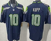Men's Seattle Seahawks #10 Cooper Kupp Limited Navy FUSE Vapor Stitched Jersey,baseball caps,new era cap wholesale,wholesale hats