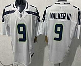 Men's Seattle Seahawks #9 Kenneth Walker III Limited White FUSE Vapor Stitched Jersey,baseball caps,new era cap wholesale,wholesale hats