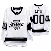 Men's Los Angeles Kings Custom Name Number Size White Throwback NHL Stitched Jersey,baseball caps,new era cap wholesale,wholesale hats