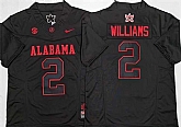 Men's Alabama Crimson Tide #2 Ryan Williams Black 2026 F.U.S.E Stitched Jersey,baseball caps,new era cap wholesale,wholesale hats
