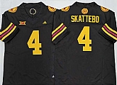 Men's Arizona State Sun Devils #4 Cam Skattebo Black 2025 F.U.S.E. Vapor Limited Stitched Jersey,baseball caps,new era cap wholesale,wholesale hats