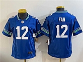 Women's Seattle Seahawks #12 Fan Royal 2024 F.U.S.E Throwback Vapor Limited Stitched Jersey,baseball caps,new era cap wholesale,wholesale hats