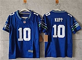 Women's Seattle Seahawks #10 Cooper Kupp Royal 2024 F.U.S.E Throwback Vapor Limited Stitched Jersey,baseball caps,new era cap wholesale,wholesale hats