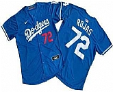 Men's Los Angeles Dodgers #72 Miguel Rojas Blue Limited Stitched Jersey,baseball caps,new era cap wholesale,wholesale hats